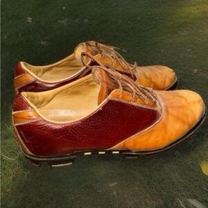 Adidas AdiPure leather golf Oxfords, Men’s Size 10.5